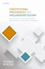 Constitutional preferences and parliamentary reform: Explaining national parliaments’ adaptation to European integration